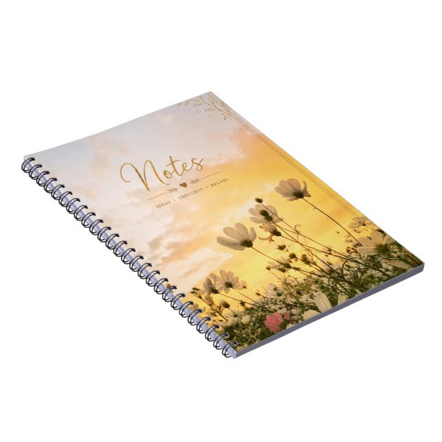 Nature Inspired Writing Notebook (Right Side)