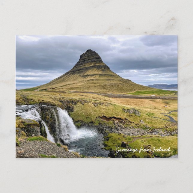 Nature islandaise - Carte postale (Devant)
