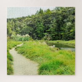 Nature Kakamatura Lagune Bush Track Photo Jigsaw Puzzle