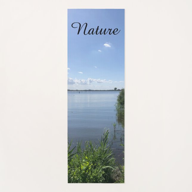 Nature Lake, Yoga Mat (Front)