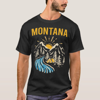 Nature Landscape Montana T-Shirt