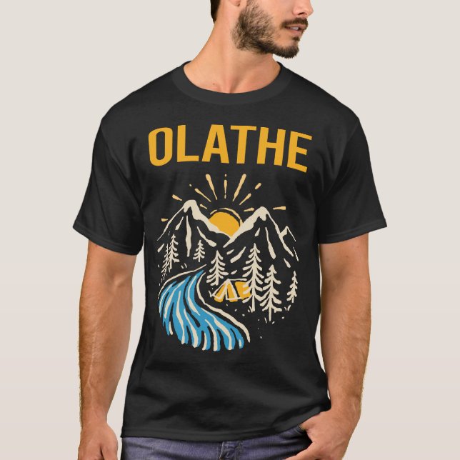 Nature Landscape Olathe T-Shirt (Front)
