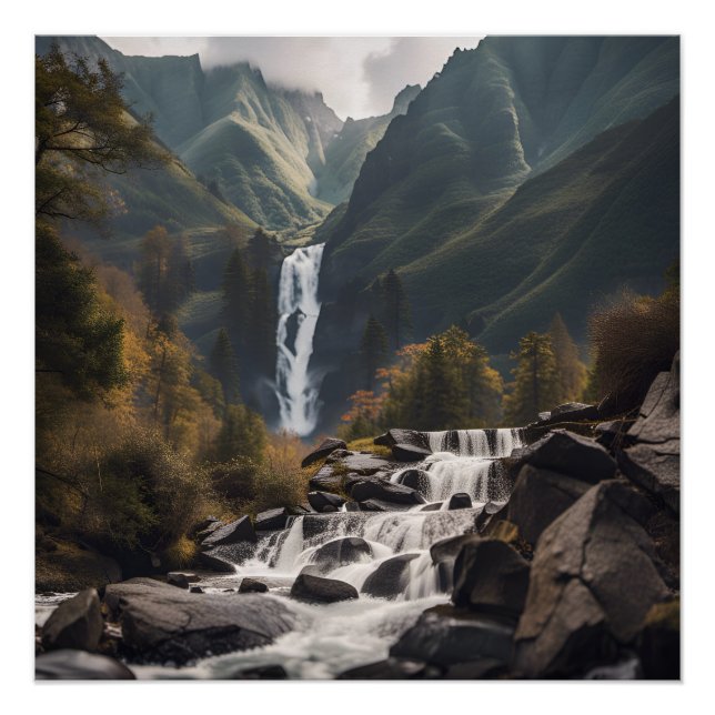 Nature landscape  poster (Front)