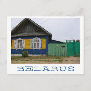 Nature Landscape Rural Village Hut House Postcard
