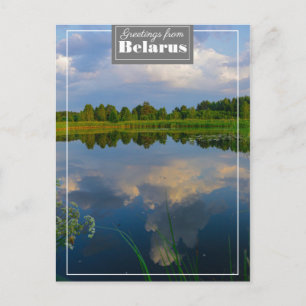 Nature Landscape Scenery Lake Belarus Postcard