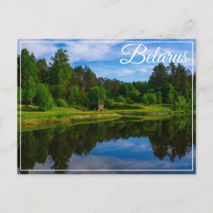 Nature Landscape Scenery Lake Sky Belarus Postcard