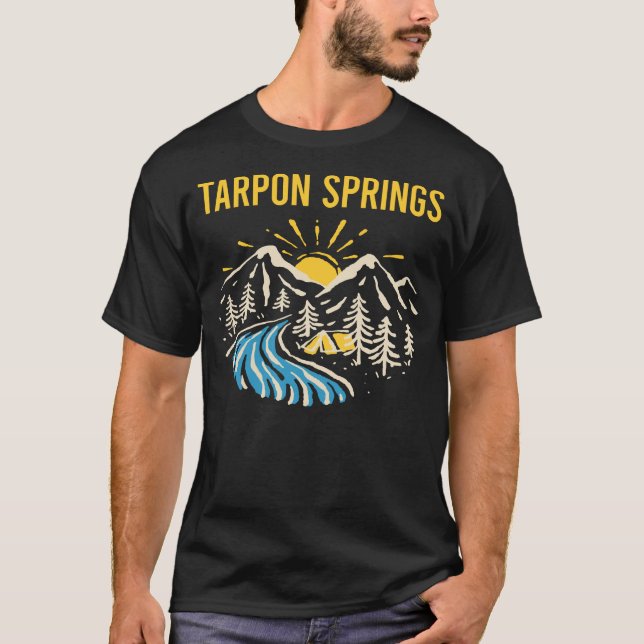 Nature Landscape Tarpon Springs T-Shirt (Front)
