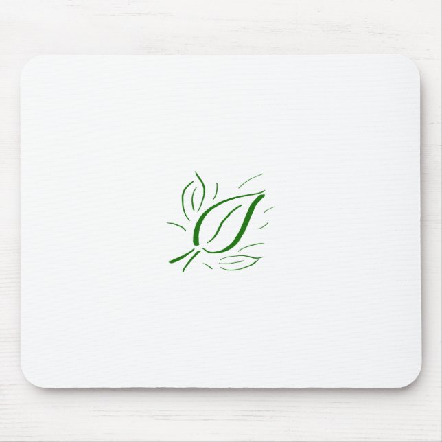 Nature Leaf Green Mini - Mouse Pad (Front)