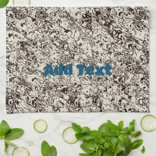 Nature Look Abstract Kitchen Towel