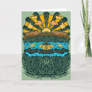 Nature lover Anniversary Card