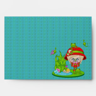 Nature Lover Frog Faery Envelope