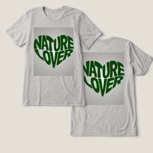 Nature Lover Green Grey  Tri-Blend Shirt