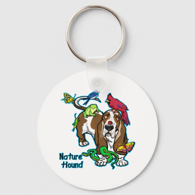 Nature Lover Keychain (Front)