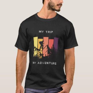 Nature Lover's Hiking T-Shirt - Outdoor Adventure 
