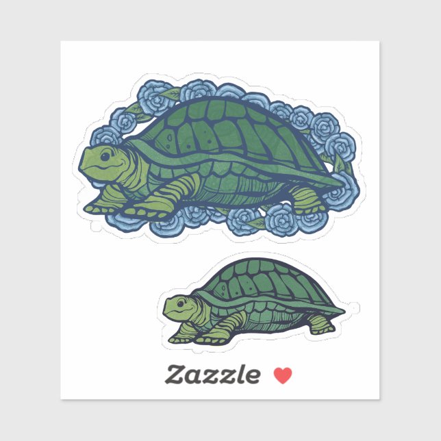 Nature Lovers Turtle Art Turtles                   (Sheet)
