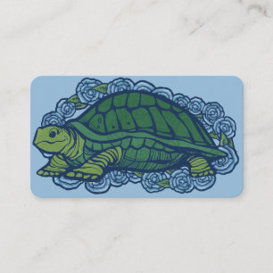 Nature Lovers Turtle Art Turtles Enclosure Card