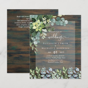 Nature Lovers Wedding Foral Greenery Rustic Boho