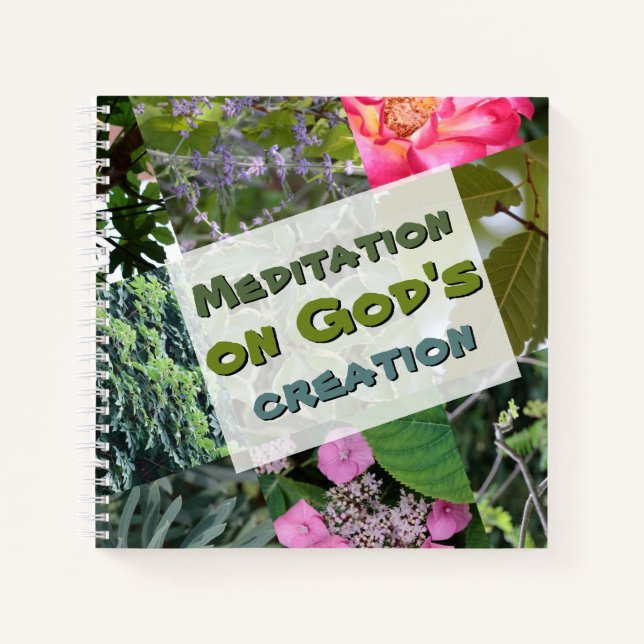 Nature meditation book (Front)