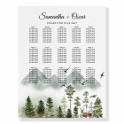 Nature moderne Forêt verte | Aquarelles