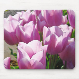 Nature Mousepad Tulip Flower Garden mouse pads