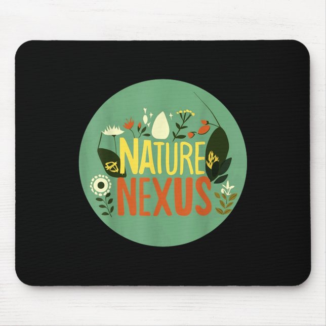 Nature Nexus - Harmonic Nature For Environmental P Mouse Pad (Front)