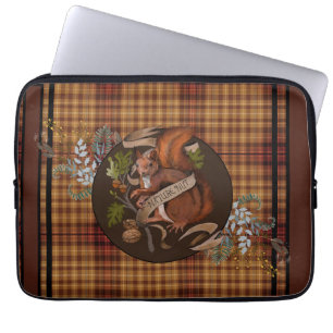 Nature Nut Squirrel  Laptop Sleeve