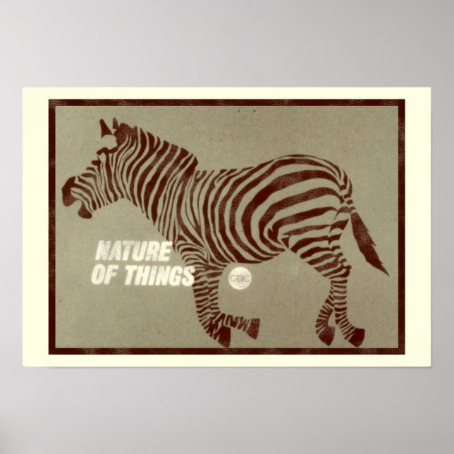 Nature of Things - 1966 promo graphic Poster (Front)