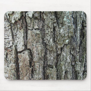 Nature Old Pine Bark Mouse Pad