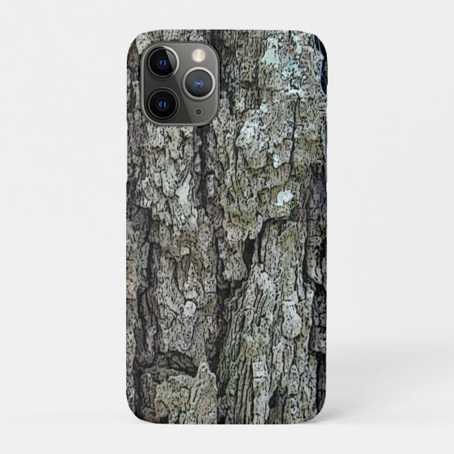 Nature Old Pine Bark Photo Case-Mate iPhone Case (Back)