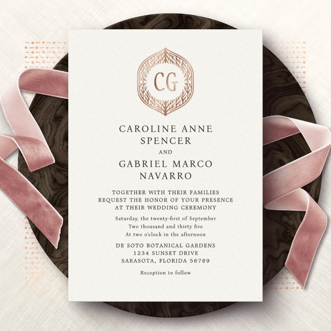Nature Outdoor Formal Monogram Wedding (Creator Uploaded)