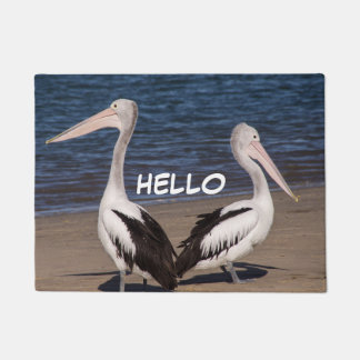 Nature Pelicans Beach Doormat