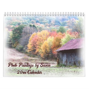Nature Photo Paintings By Susan Calendar