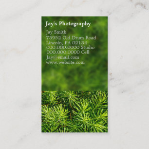 Nature Photographers Business Cards