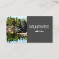 nature photography pine trees water reflection