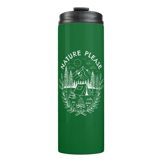 Nature Please Thermal Tumbler (Front)