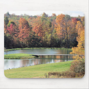 NATURE: POND AND WOODS MOUSE PAD