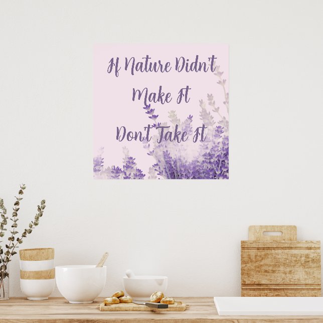 Nature Poster (Kitchen)
