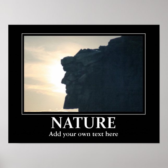 Nature Poster Inspiration / motivation (Front)