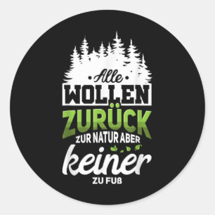 Nature Protection And Environmental Protection Cli Classic Round Sticker