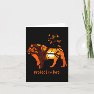 Nature Protection Environmental Protection Climate Card