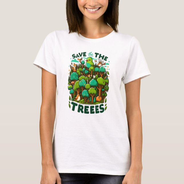 Nature Protector T-Shirt Design (Front)