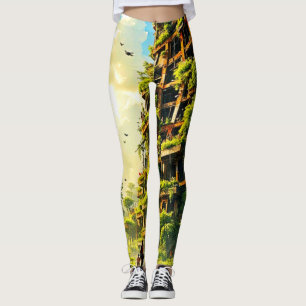 Nature Reclaims Urbanity Leggings