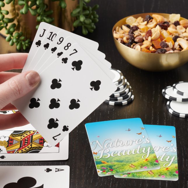 Nature’s Beauty Playing Cards (In Situ)