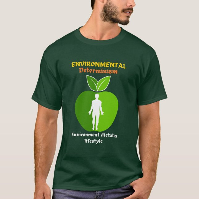 Nature’s Blueprint: Environmental Determinism Tee  (Front)