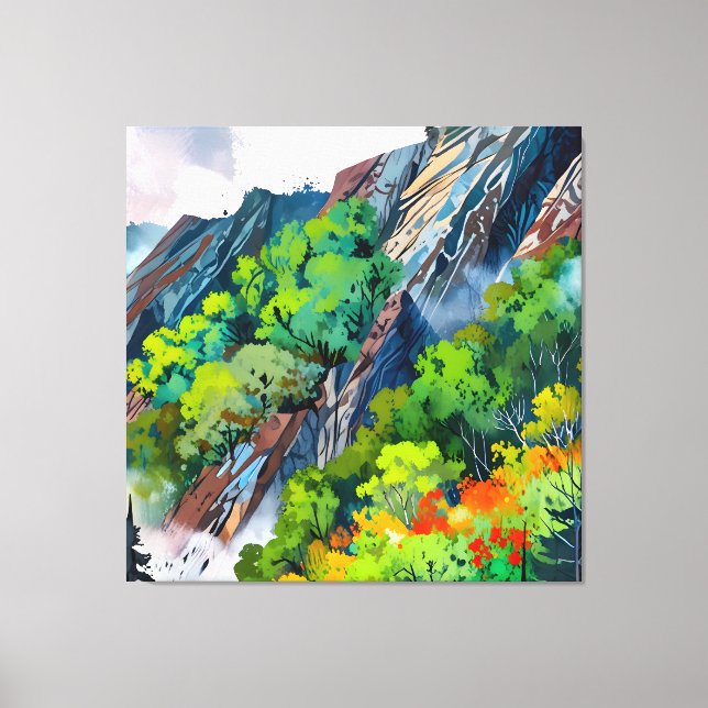 Nature’s Canvas Print (Front)