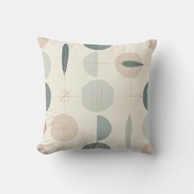 Nature’s Geometry - Minimalist Cushion (Front)