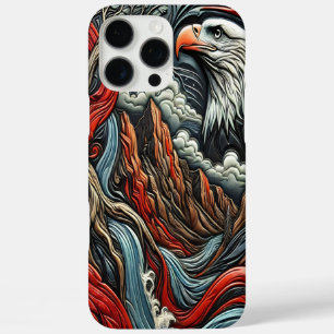 Nature’s Majesty Eagle Artwork iPhone 16 Pro Max Case