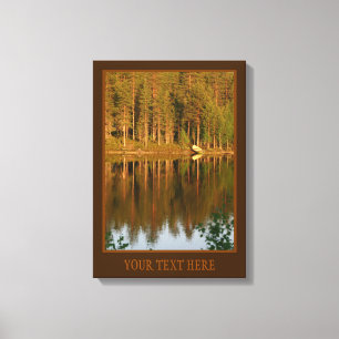 Nature’s Reflections custom canvas print