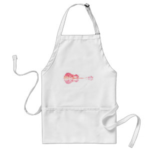 Nature’s Song: Forest Landscape Guitar Art Standard Apron