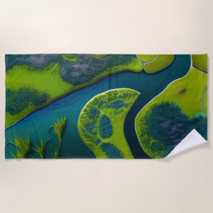 Nature’s Tapestry Beach Towel